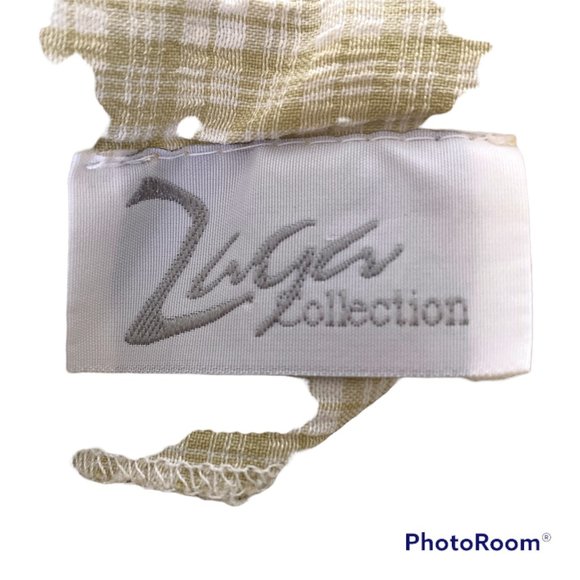 Zaga Collection Women's Long Maxi Herringbone Sleeveless Pleated Dress Size 9/10 - Picture 11 of 14